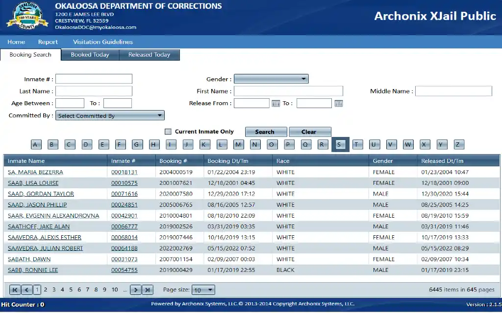 police database lookup